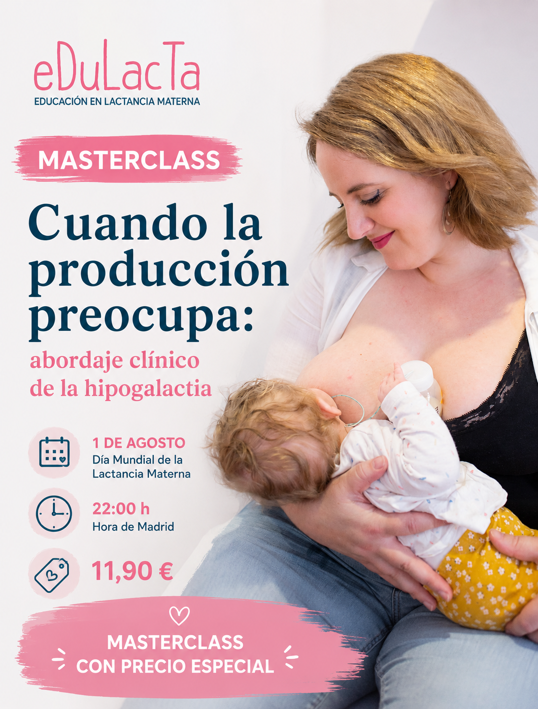 MASTERCLASS: Cuando la producción preocupa, abordaje clínico de la hipogalactia